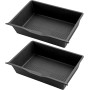 Lot de 2 Boîtes de Rangement Sous Siège pour Tesla Model Y (2017–2024)