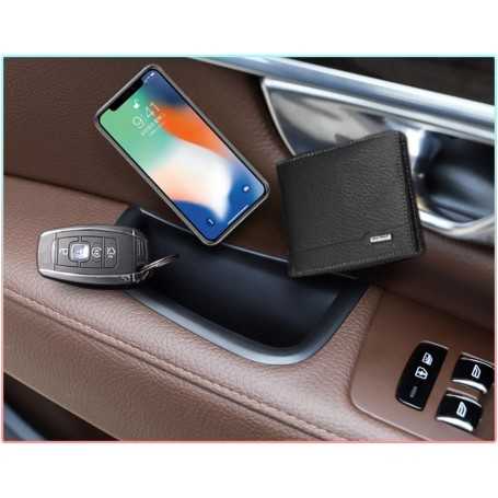 CDEFG [Lot de 2] Compatible avec Volvo S90 V90 2016-2023 Boîte de Rangement pour Voiture