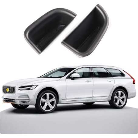 CDEFG [Lot de 2] Compatible avec Volvo S90 V90 2016-2023 Boîte de Rangement pour Voiture