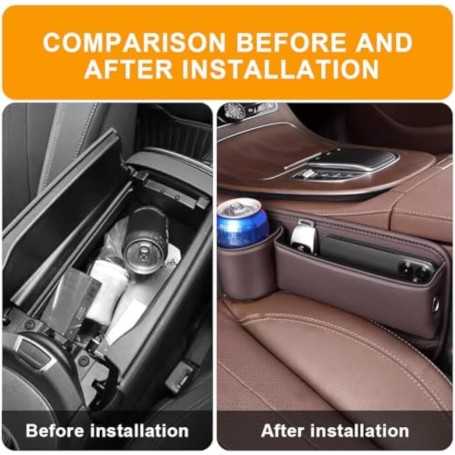 2-Piece Storage Box for Mercedes-Benz GLC-Class GLC 300 X253 / GLC 200 X253 (2000-2024)