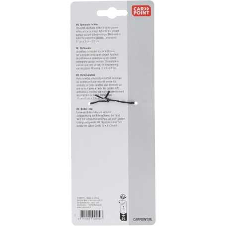 Carpoint Car Sunglasses Holder – Adhesive Eyeglass Case, Elegant and Practical Storage Solution