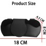 JNNJ Car Sun Visor Glasses Holder – PU Leather Magnetic Sunglasses Case, Universal Car Interior Accessory
