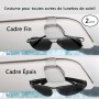 2 Pieces Car Sunglasses Holder, Genuine Leather Magnetic Sun Visor Clip,