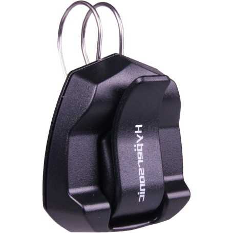 Hypersonic Universal Sunglasses Holder with PU Protection – 55x53x67 mm