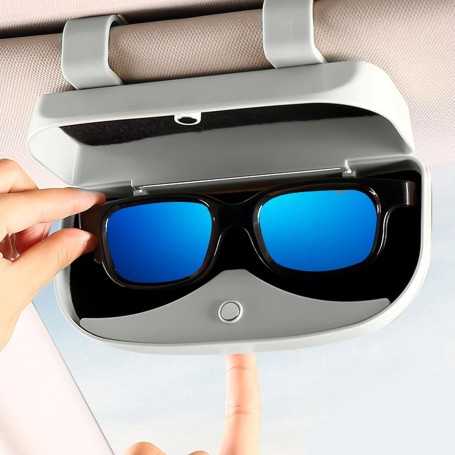 Étui à Soleil pour Voiture – Rangement et Support de Lunettes pour Pare-Soleil
