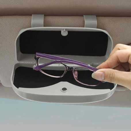 Étui à Soleil pour Voiture – Rangement et Support de Lunettes pour Pare-Soleil