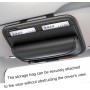 Organisateur de Pare-Soleil en Cuir – Porte-Lunettes & Rangement Voiture
