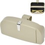 Universal Car Sunglasses Case (Beige)