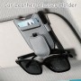 Magnetic Car Sunglasses Holder (Gray)