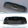 Car Glasses Case Compatible with VW Golf 8 (2020–2024)