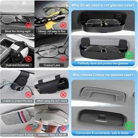 Étui à Lunettes de Voiture Compatible VW Golf 8 (2020-2024)