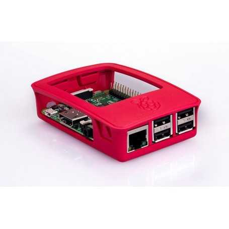 Raspberry Pi - RPI3CASE-BG - Boîtier PC - Étui pour Modèle B – Blanc