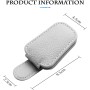 CGEAMDY Car Sunglasses Holder – Universal Magnetic Clip for Sun Visor