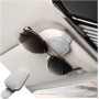 CGEAMDY Car Sunglasses Holder – Universal Magnetic Clip for Sun Visor