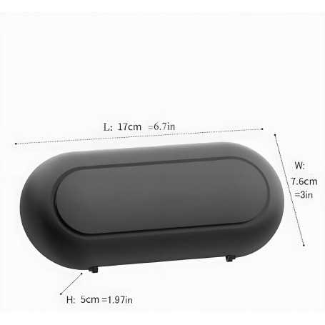 KOOMTOOM Étui à Lunettes de Voiture