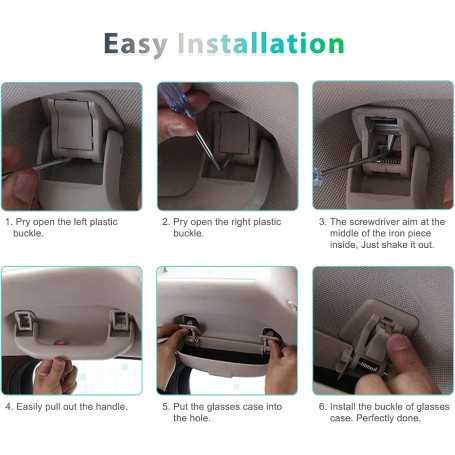 GAFAT Étui à Lunettes pour Honda