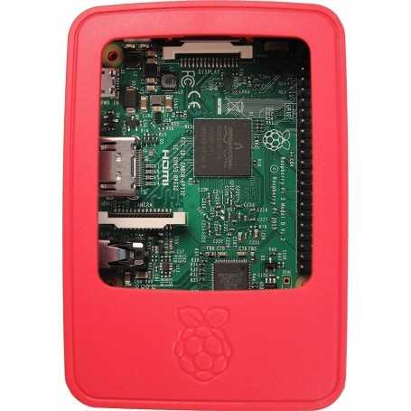 Raspberry Pi - RPI3CASE-BG - Boîtier PC - Étui pour Modèle B – Blanc