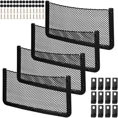 Car Trunk Storage Net – Set of 4 | 40×20 cm
