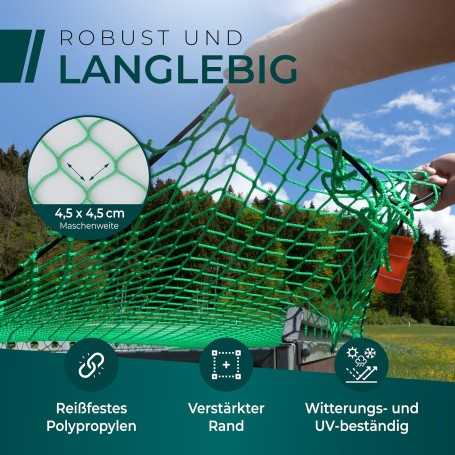 CargoVA – Filet pour Remorque 1,5 x 2,2 m [Certifié DEKRA]