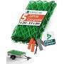 CargoVA – Filet pour Remorque 1,5 x 2,2 m [Certifié DEKRA]