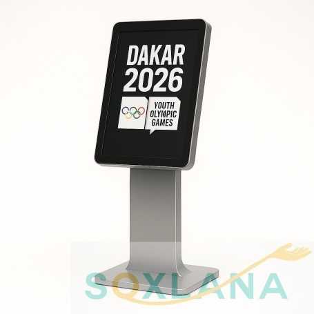 🖥️ Interactive Digital Kiosk / Display Totem – Touch or Non-Touch – Ideal for Dakar 2026