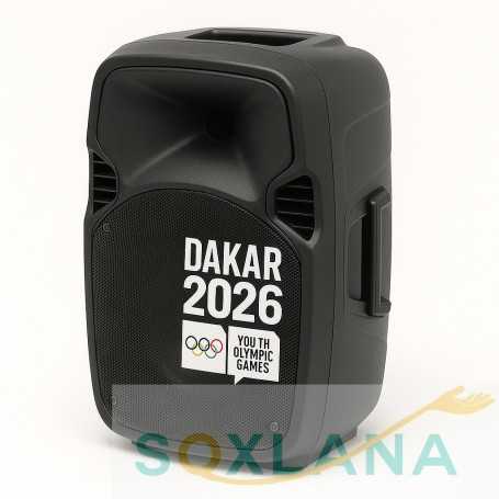 Professional Portable PA Speaker – Bluetooth / Powered – Dakar 2026 Edition