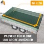 Elastic Cargo Net 2x3 m for Trailers