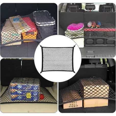 Car Trunk Storage Net 80×60 cm