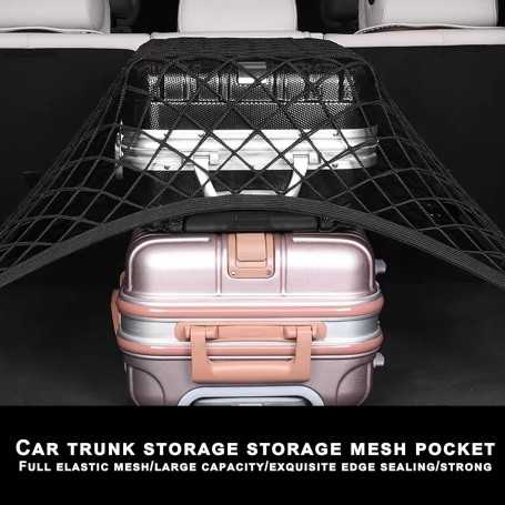 Car Trunk Storage Net 80×60 cm