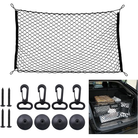 Car Trunk Storage Net 110×60 cm