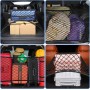 Car Trunk Cargo Net – Adjustable Elastic Mesh 60×40 cm