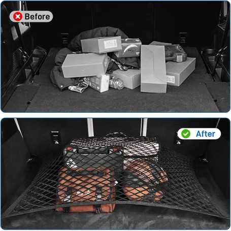 Filet de Cargaison pour Coffre de Voiture