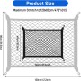 Car Trunk Cargo Net – Adjustable Elastic Mesh 60×40 cm