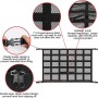 Car Roof Storage Net Black (25.5 x 35.5 inches)
