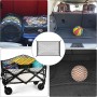 Car Trunk Storage Net – 100 x 80 cm, Expandable up to 160 x 140 cm