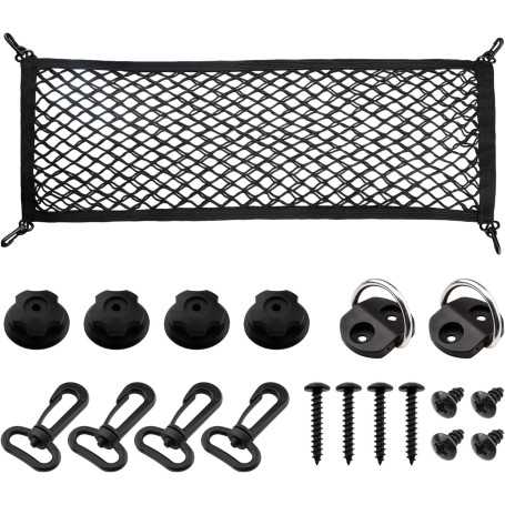 Filet de Rangement pour Coffre de Voiture – 90 x 30 cm
