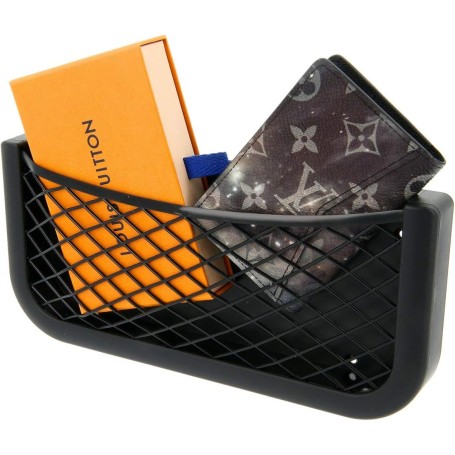 Set of 2 Universal Adhesive or Screw-On Storage Nets – For Cars, Caravans, Boats, and Home