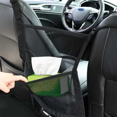 Filet de Rangement JNNJ Ajustable pour Voiture et Camping-Car – 35 x 40 cm