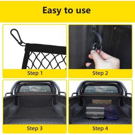 Elastic Truck Cargo Net – 1.2 x 1.2 m