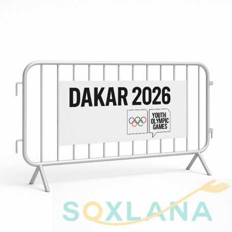 🚧 Barrière de Sécurité Dakar 2026 – Barrière de Circulation & Contrôle des Foules