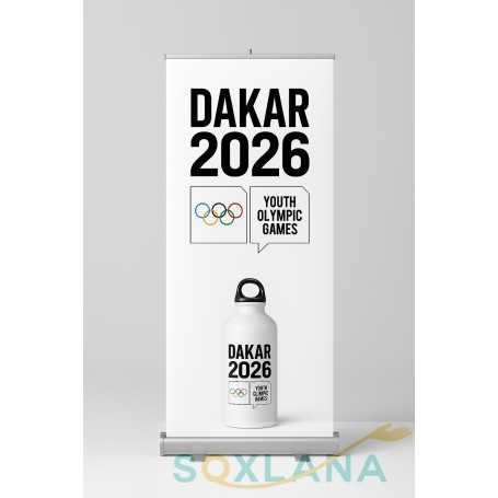 📣 Kakemono / Roll-Up Dakar 2026 – Support Enrouleur Premium pour Événements & Promotion