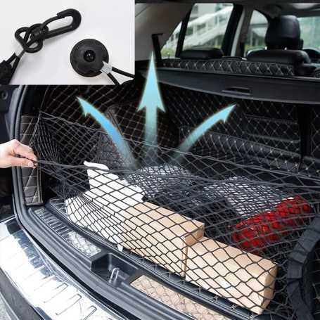 Universal Car Trunk Cargo Net for Car, SUV & Truck Size L: 110 × 40 cm – GTLM