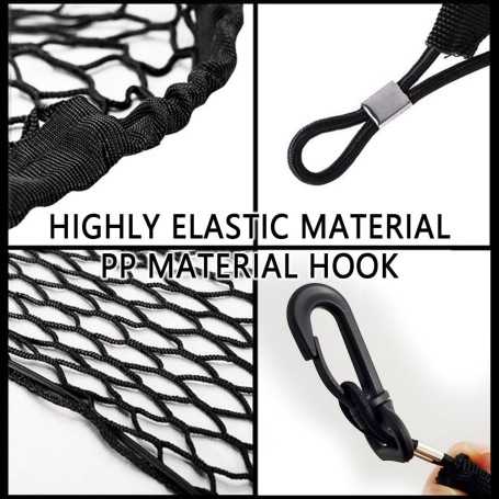 Universal Car Trunk Cargo Net for Car, SUV & Truck Size L: 110 × 40 cm – GTLM
