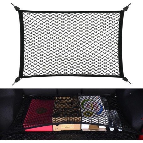 Expandable Trunk Cargo Net 80×100 cm (Up to 210×140 cm)