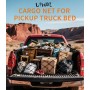 Heavy-Duty Pickup Cargo Net 120×120cm Extends to 230×230cm