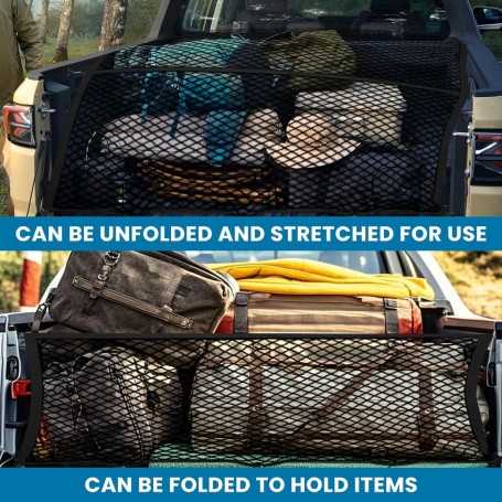 Elastic Cargo Net 1.2×1.5 m, Expandable to 2.1×2.5 m