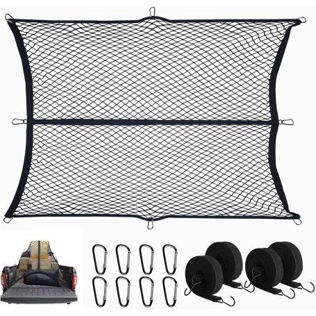 Elastic Cargo Net 1.2×1.5 m, Expandable to 2.1×2.5 m