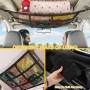 Filet de rangement de toit pour voiture — Lot 2 (90×65 cm + 80×52 cm)