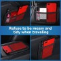 Adhesive Car Storage Net – Small Mesh Pocket Organizer | Universal Stick-on Holder for