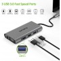 Omars 10-in-1 USB C Hub Adapter